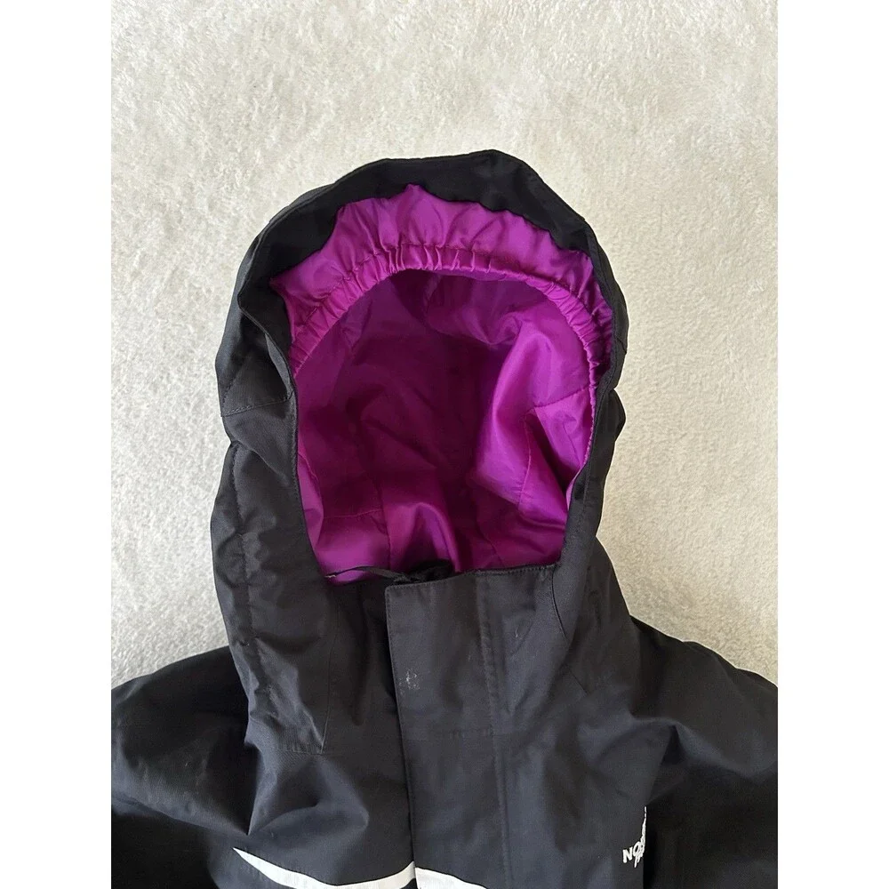 North Face Winter Ski Jacket Tri-Climate Zip In Fleece Jacket Layer Girls XL/16